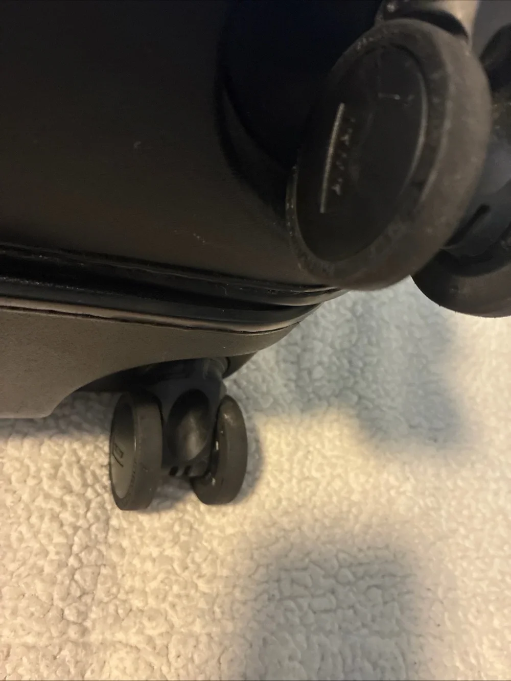 Away Suitcase Carry-On Luggage with Combination Lock Black